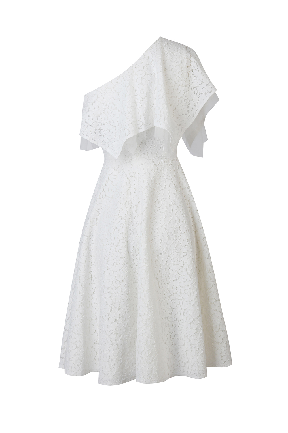 Đầm xòe màu trắng thiết kế hai dây sang trọng  Đầm xòe đẹp