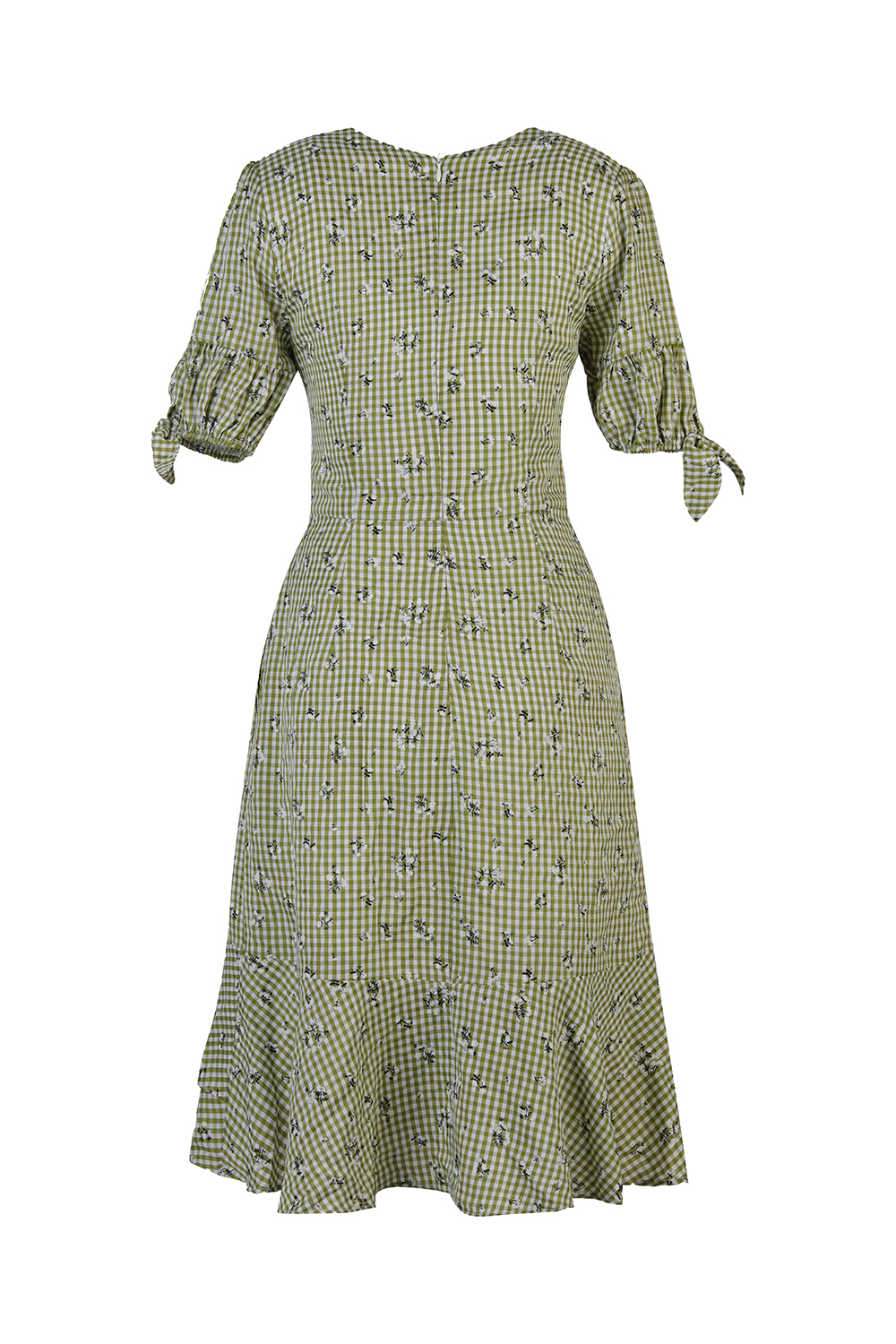 Đầm vạt chéo wrap dress cổ V 