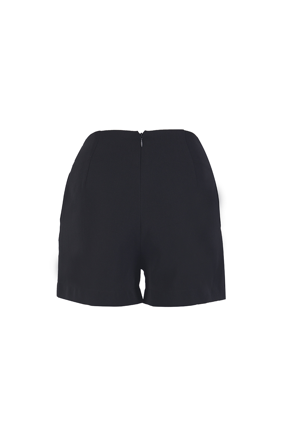 Quần đùi nữ đen có túi 