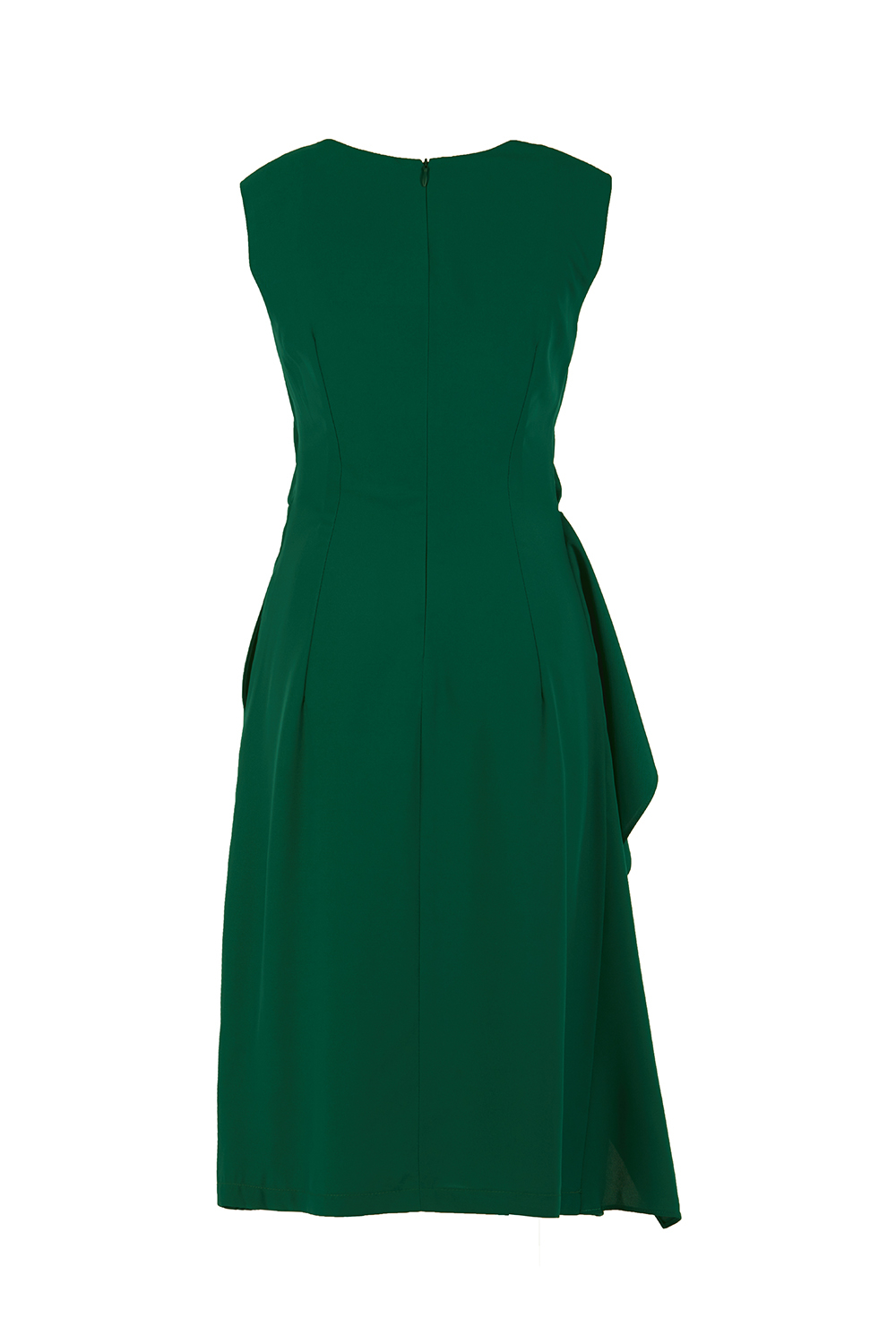 Đầm chữ A nhấn eo tùng đắp chéo 