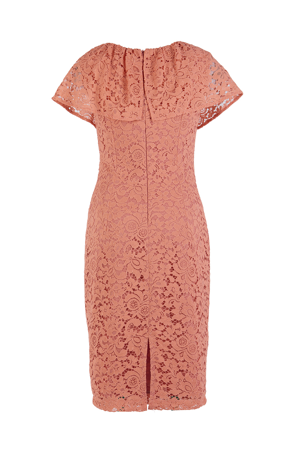 Đầm ren ôm body cổ cách điệu 