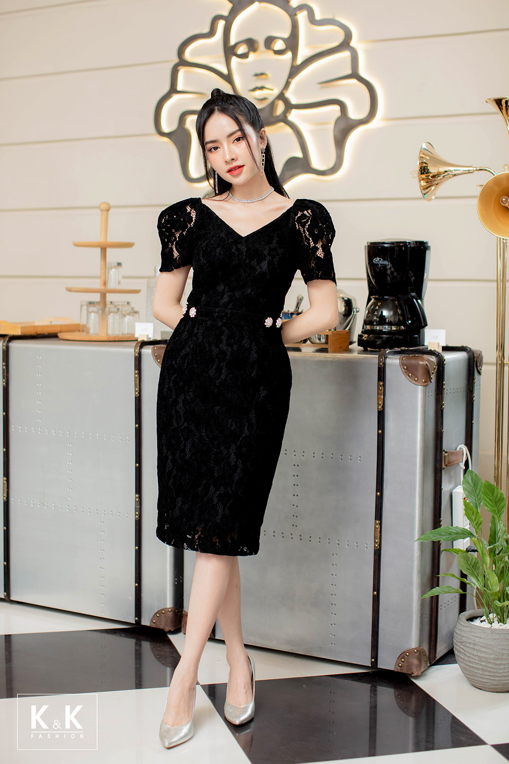 Chân Váy Công Sở Nữ Xếp Li 2 Bên Sườn Dài 58 cm H88 Fashion - Chân váy |  ThờiTrangNữ.vn