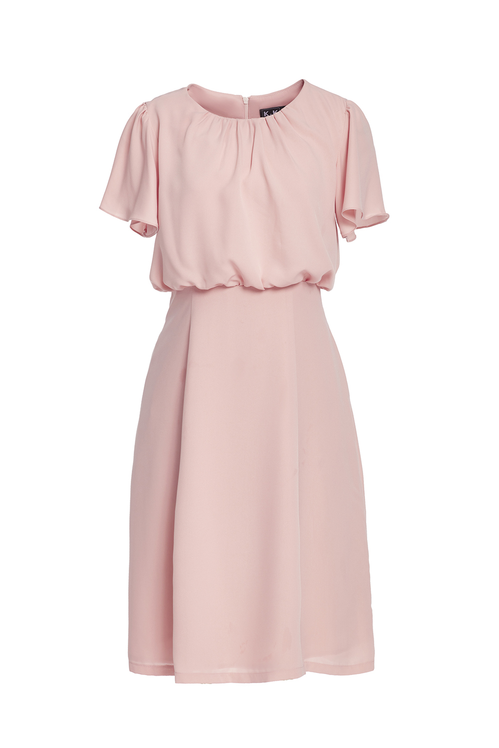 Đầm chữ A tay cánh tiên 