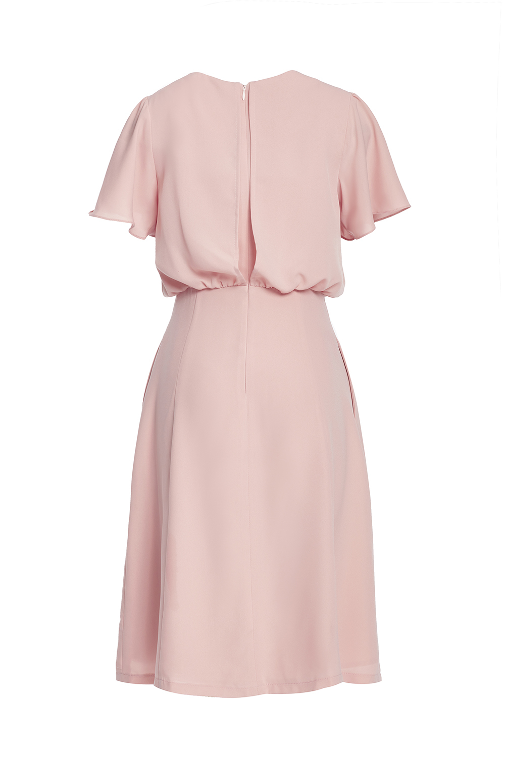 Đầm chữ A tay cánh tiên 