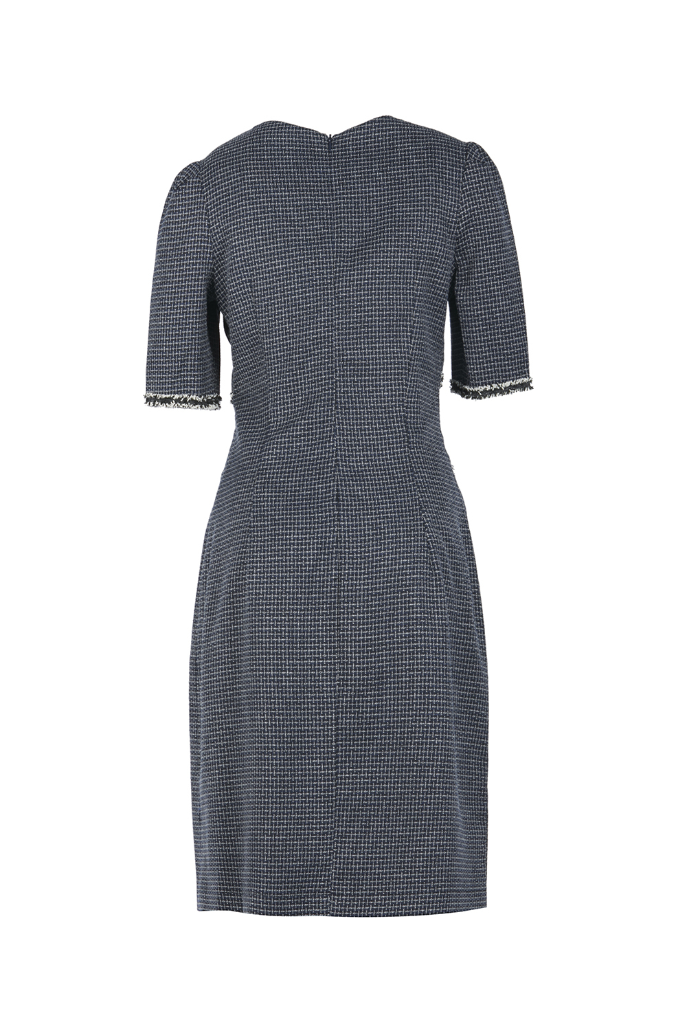 Đầm chữ A phối túi hai bên 