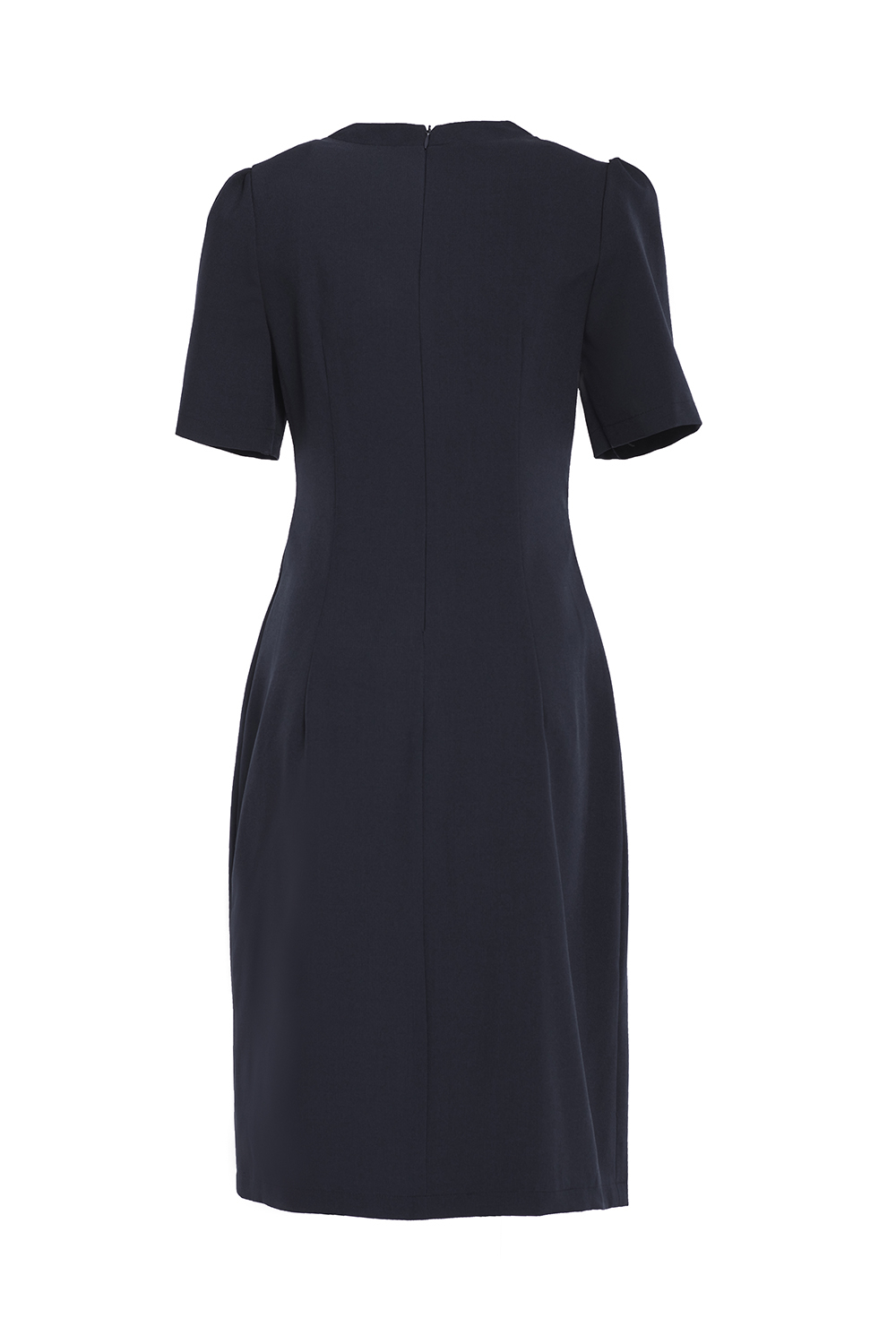 Đầm chữ A cổ V tùng váy xẻ tà xếp ly 