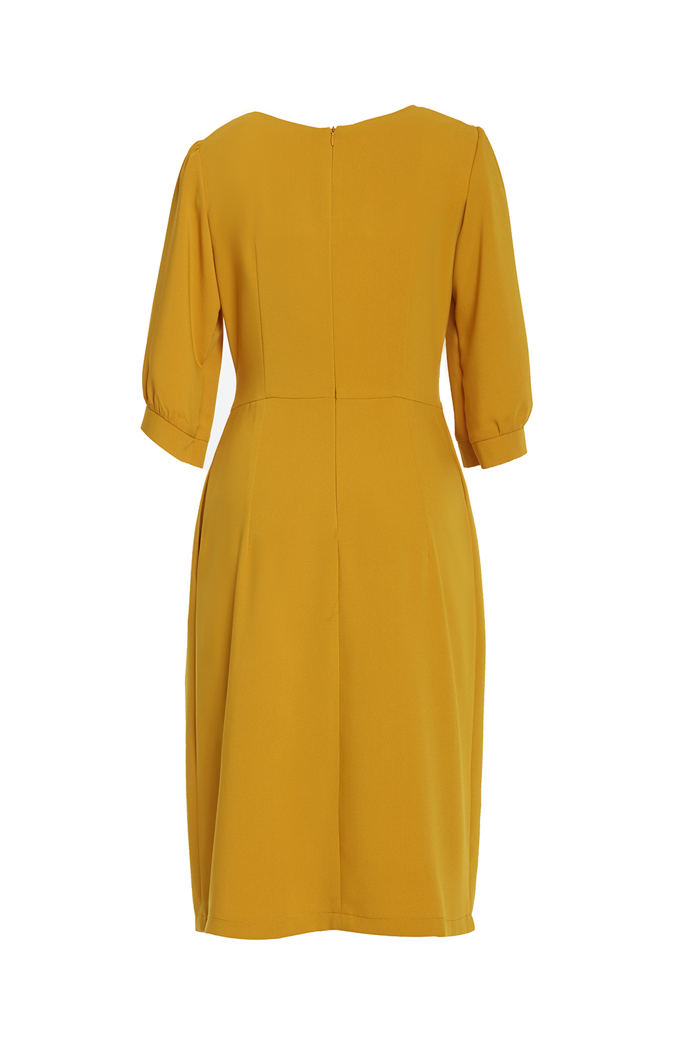 Đầm chữ A tay lỡ tùng đắp chéo 