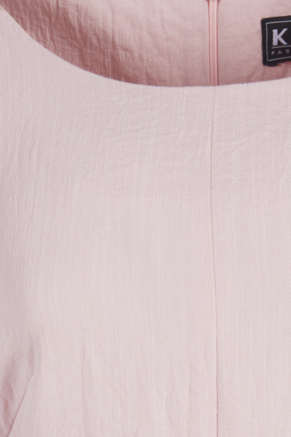 Đầm xòe tay ngắn cổ tròn 