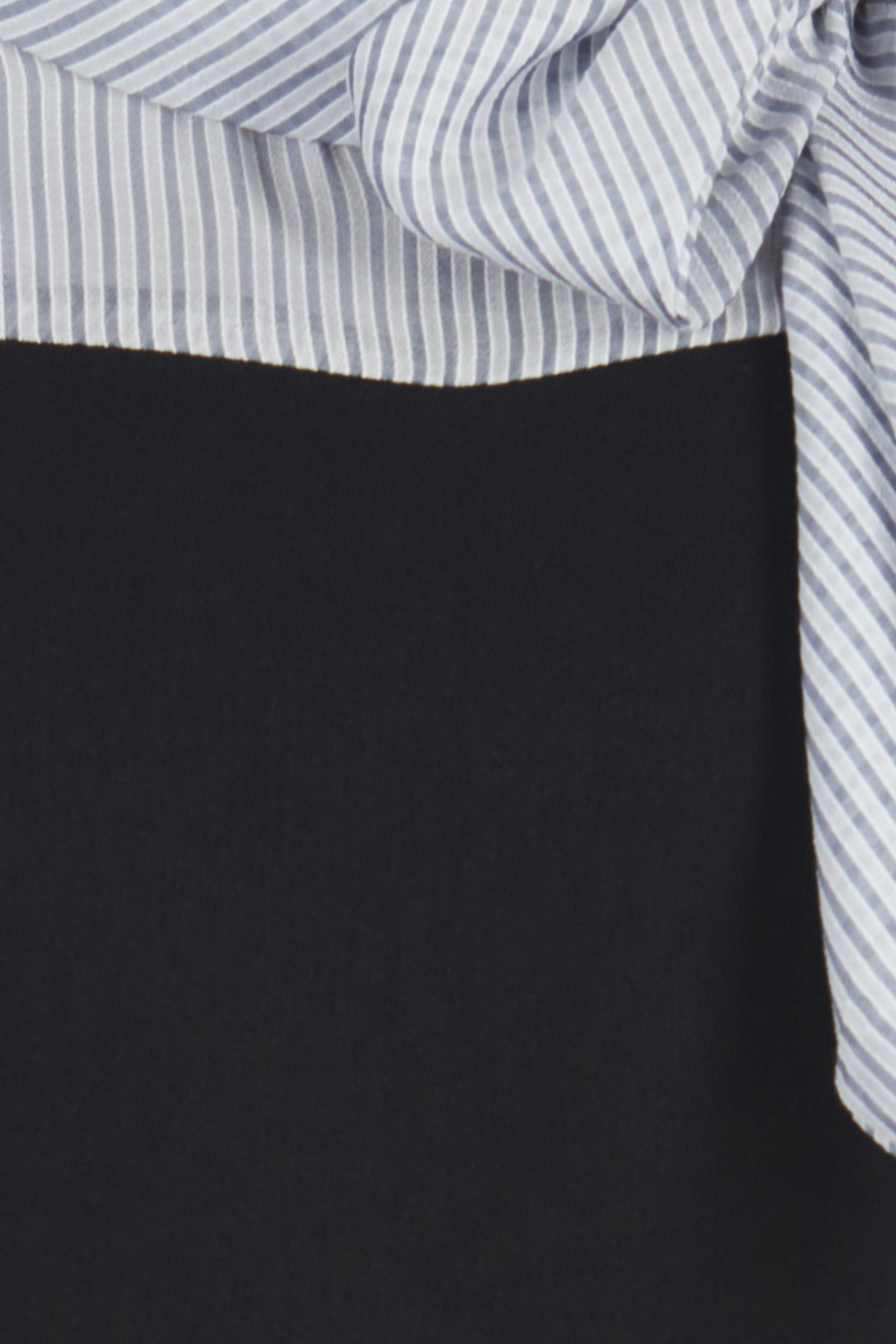 Đầm chữ A tay lỡ phối nơ 