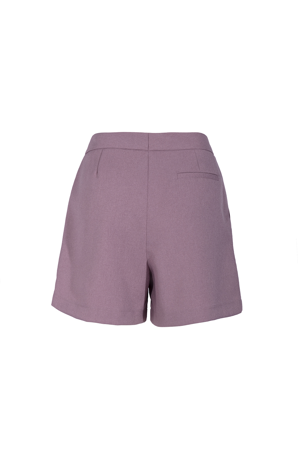 Quần short nữ màu tím có túi 