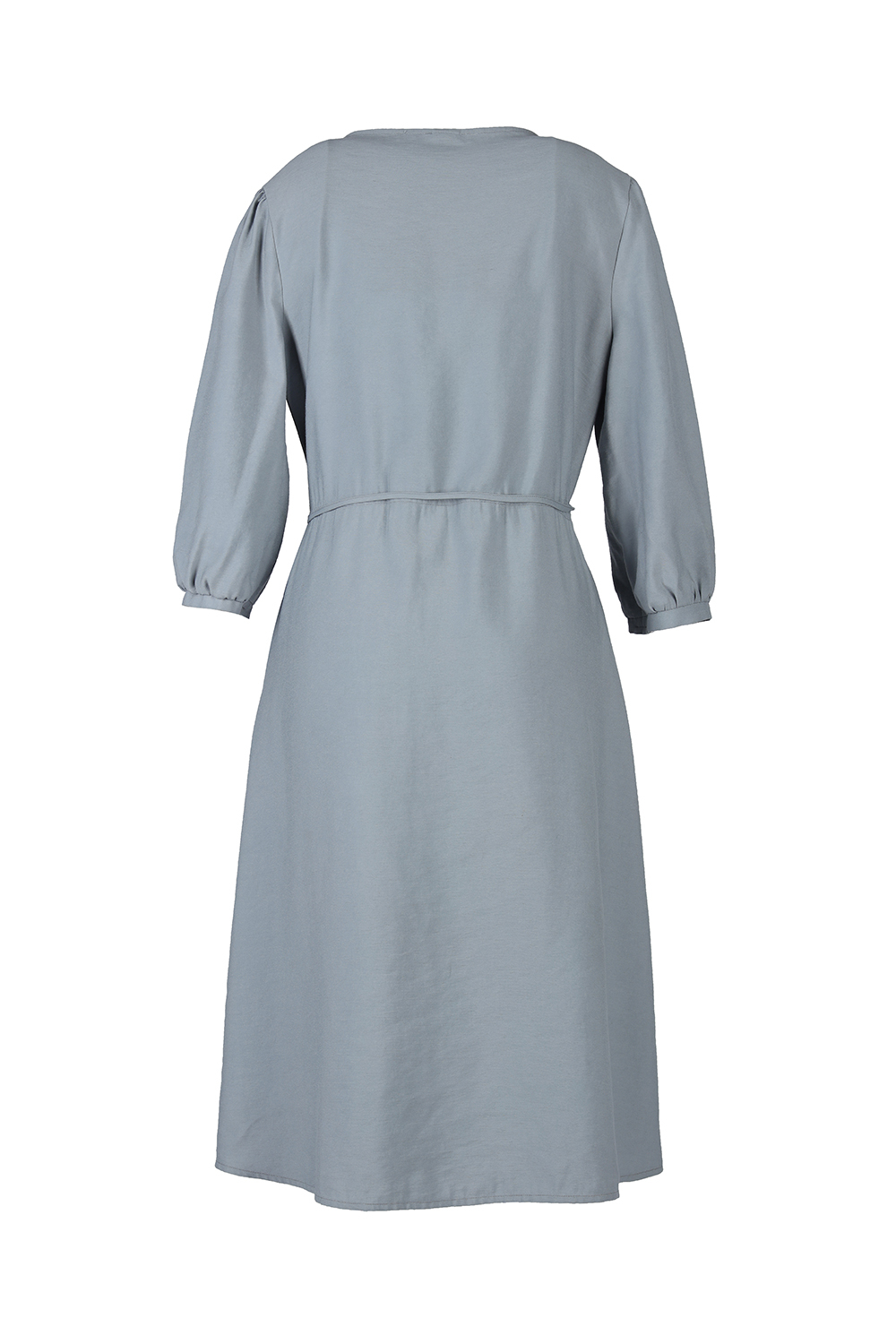 Đầm wrap dress tay lỡ cổ V 