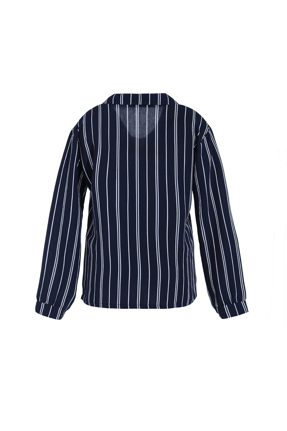 Áo sơ mi công sở nữ kẻ sọc tay dài 