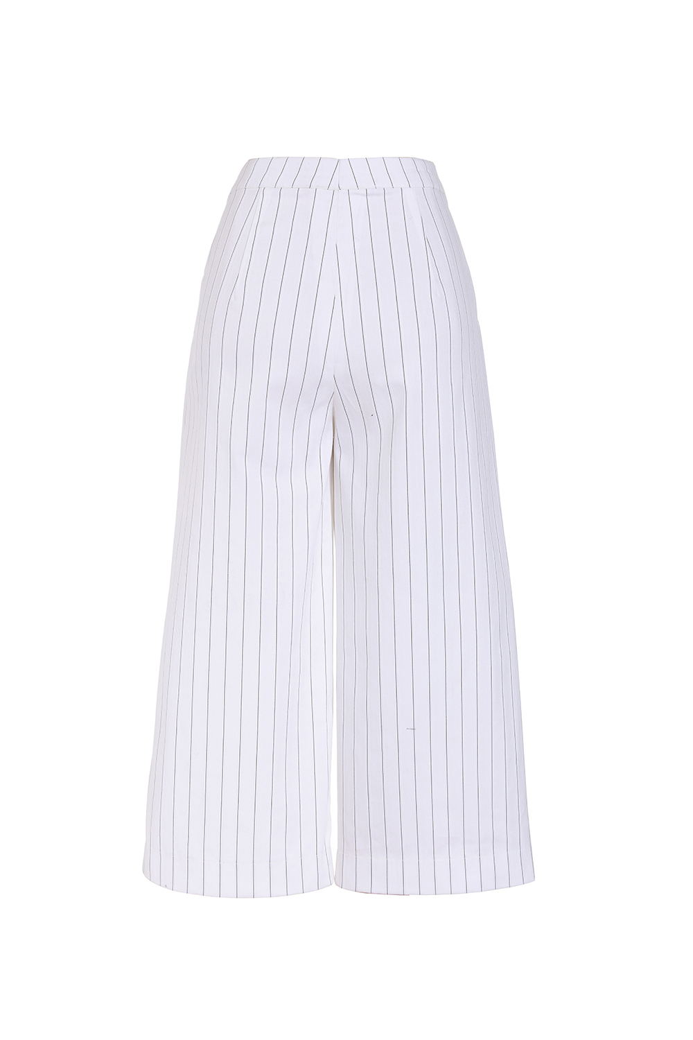 Quần công sở nữ ống rộng culottes kẻ sọc 