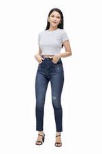 Quần jeans nữ skinny lưng cao