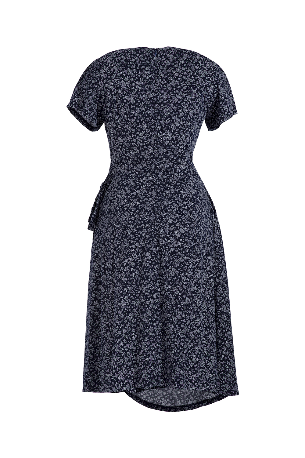 Đầm quấn wrap dress họa tiết hoa nhí