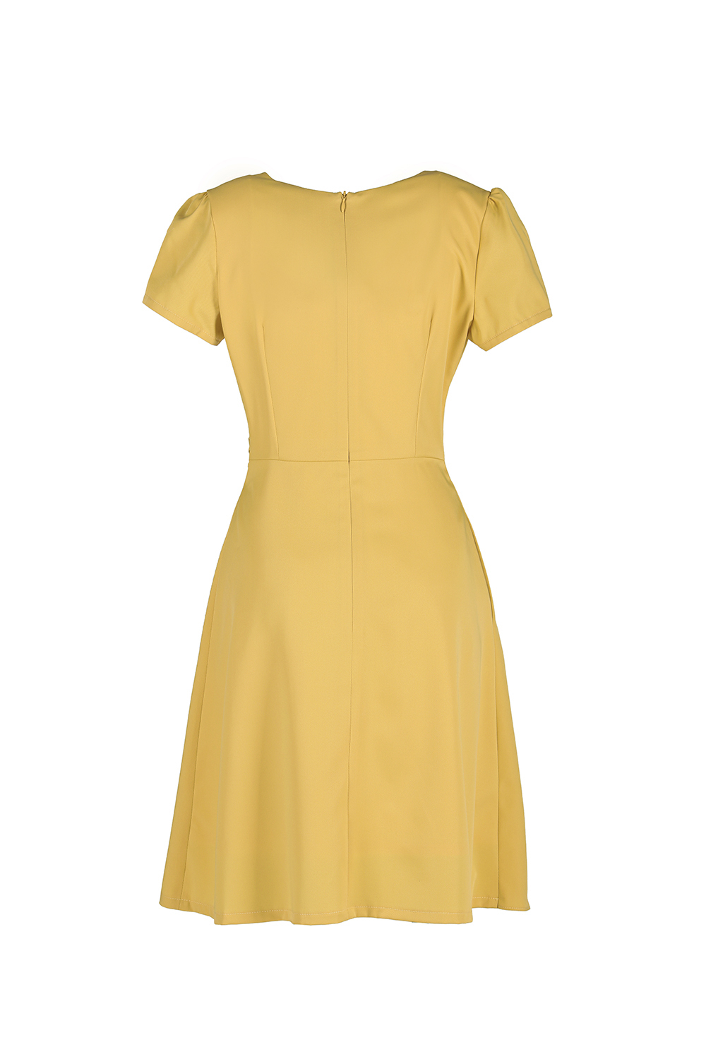 Đầm công sở wrap dress nhấn eo 