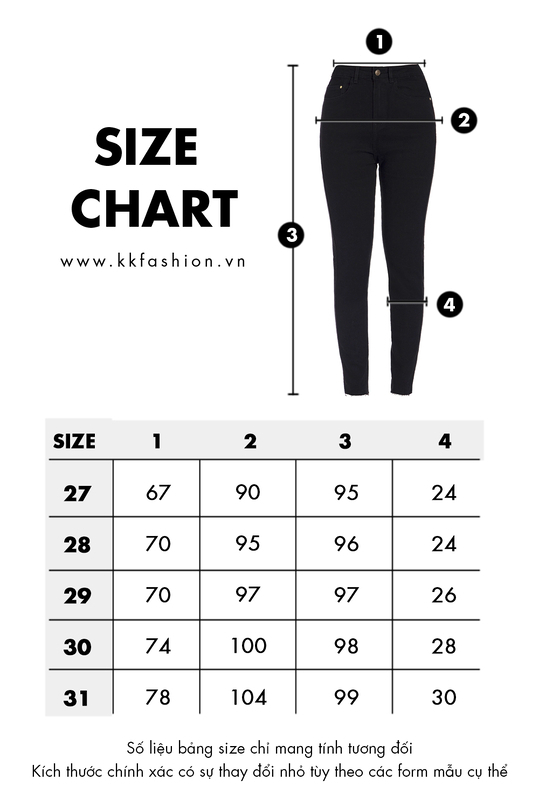 Quần jeans nữ skinny QJ-01