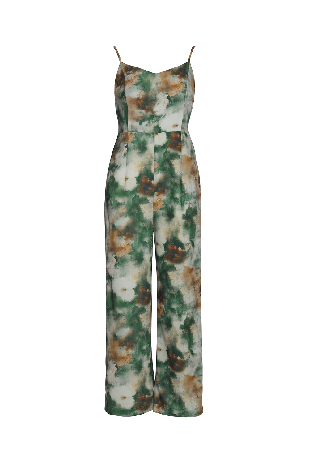 Jumpsuit dáng dài họa tiết tie dye