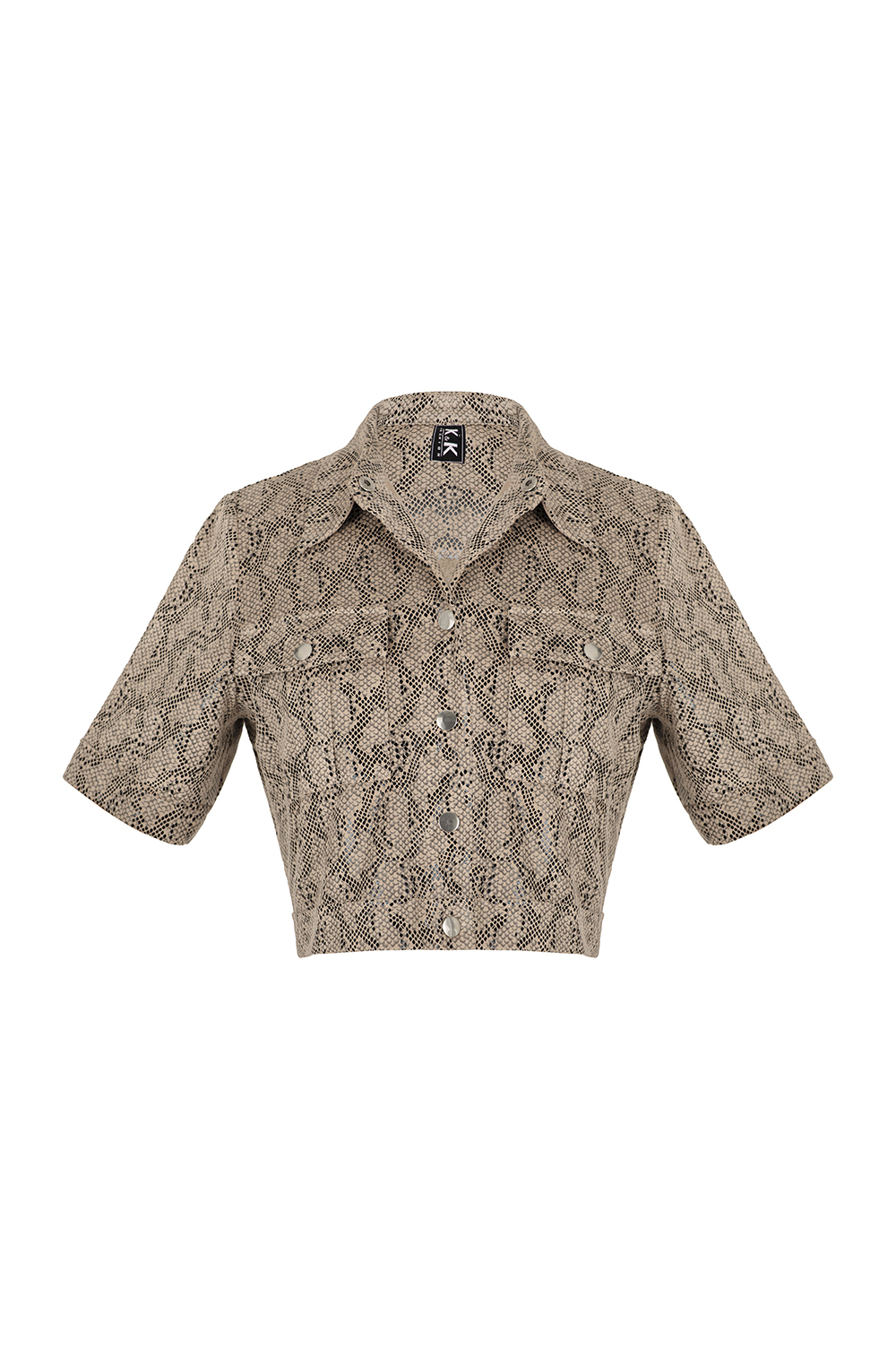 Áo khoác nữ tay ngắn có túi 