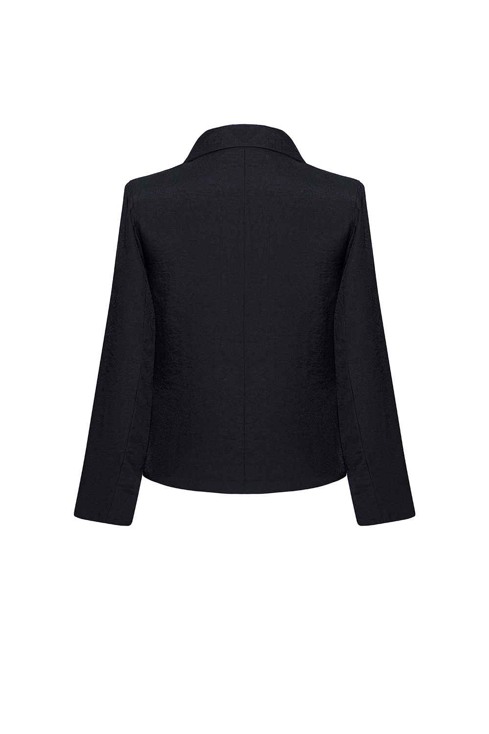 Áo khoác blazer đen 2 lớp túi mổ 