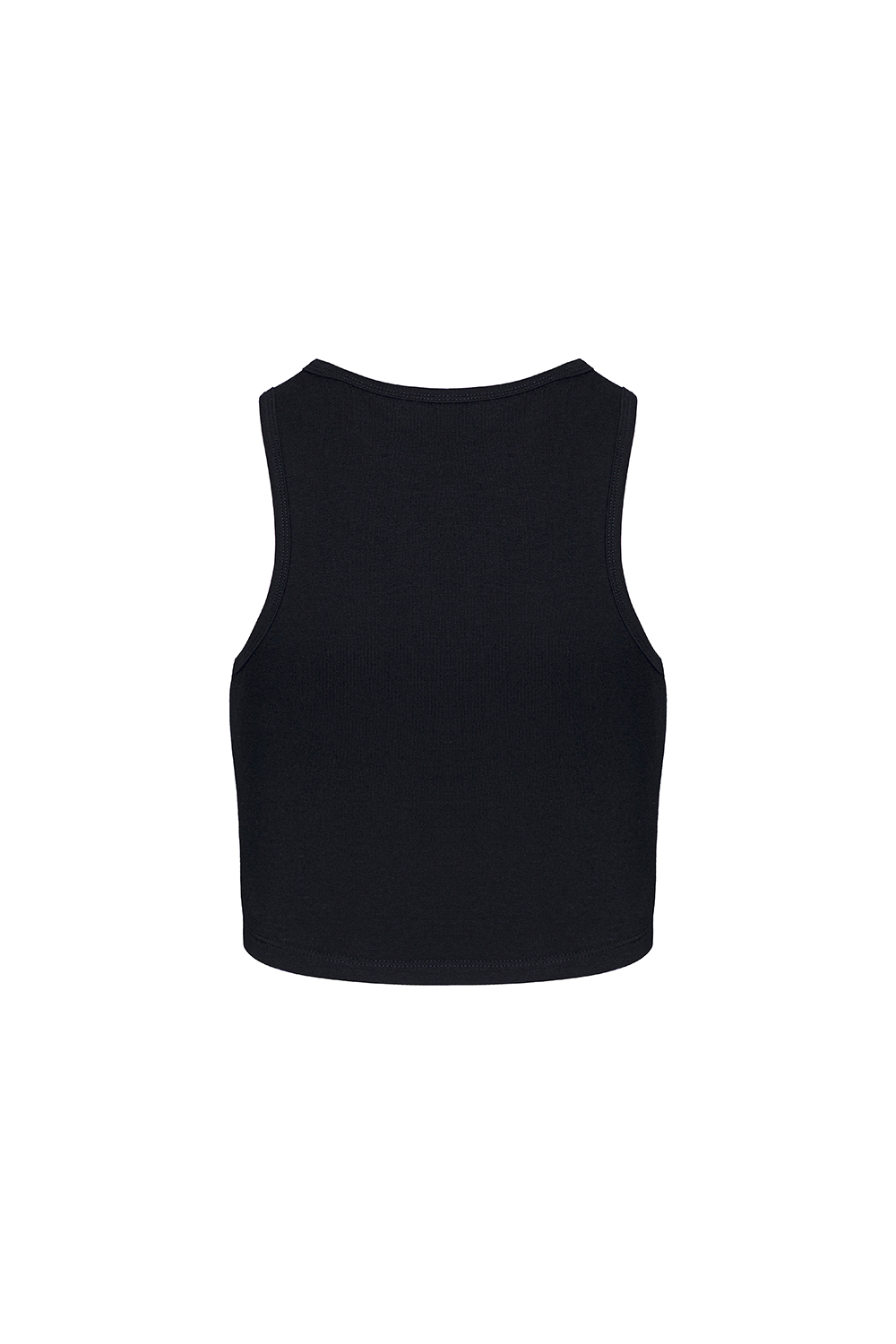 Áo thun đen croptop ôm body 