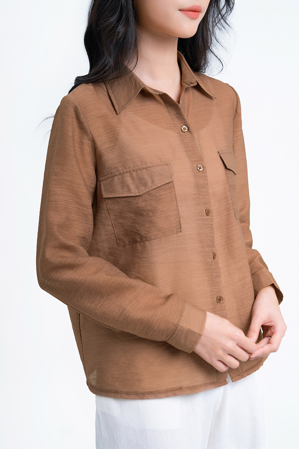 Áo sơ mi công sở tay dài 