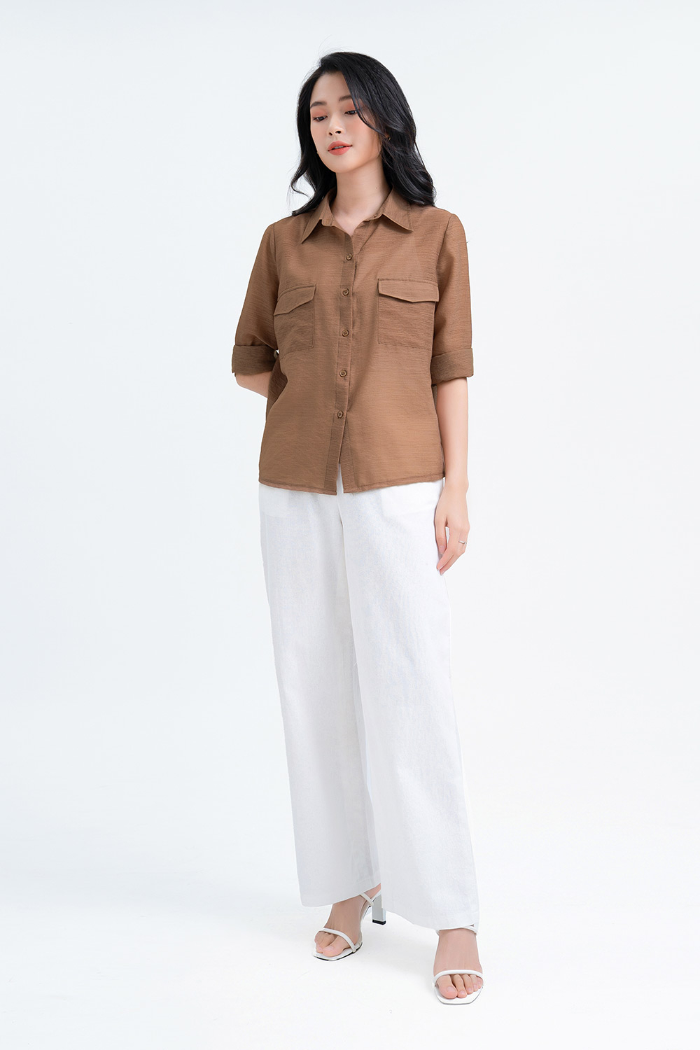 Áo sơ mi công sở tay dài 