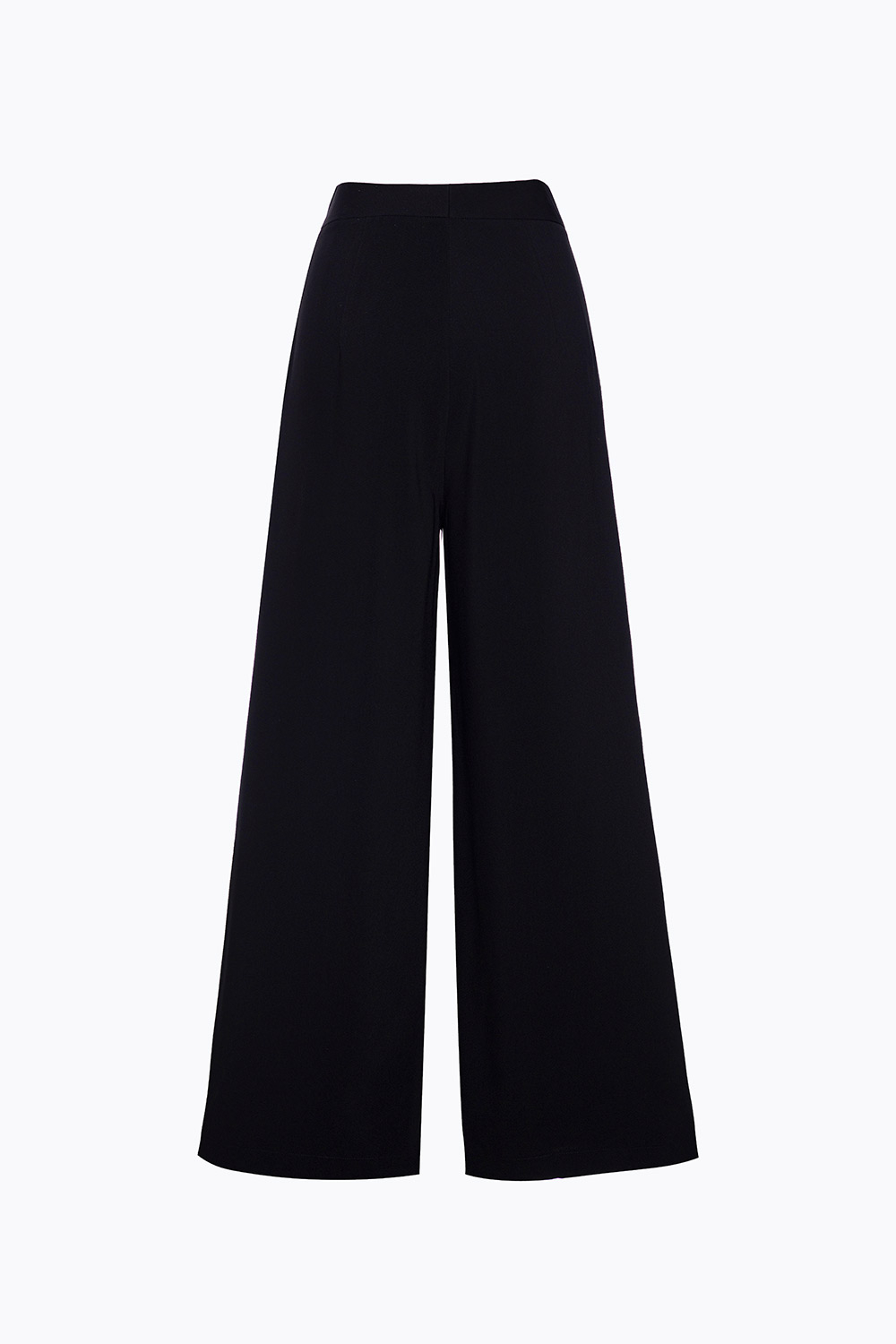 Quần suông dài ống rộng lưng cao 