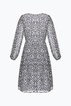 Đầm babydoll họa tiết hoa nhí 