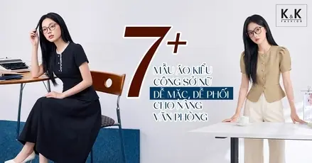 Top 7 mẫu áo kiểu công sở nữ dễ mặc, dễ phối cho nàng văn phòng