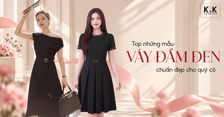 Top những mẫu váy đầm đen chuẩn đẹp cho quý cô