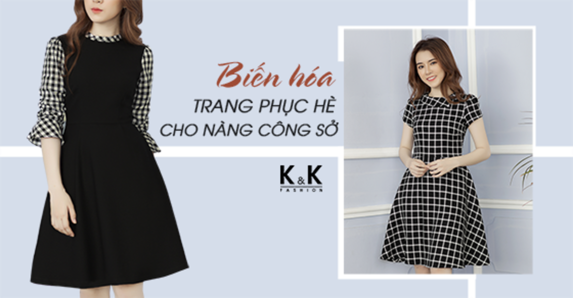 Biến hóa trang phục hè cho nàng công sở