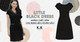 Little black dress – Những chiếc đầm che bụng béo hoàn hảo