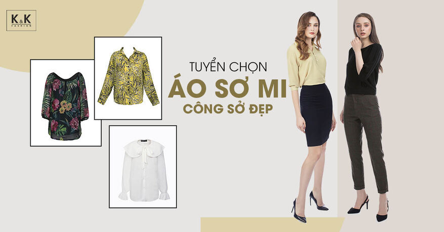 Muôn màu áo sơ mi nữ