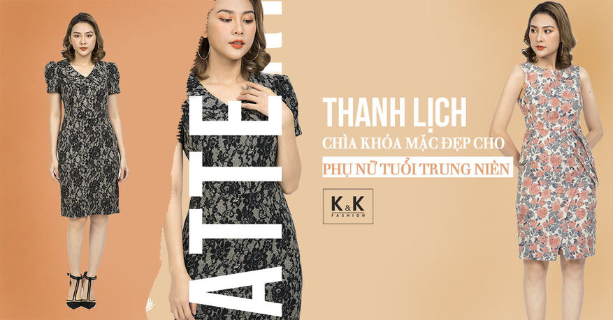Thanh lịch - chìa khóa mặc đẹp cho phụ nữ tuổi trung niên