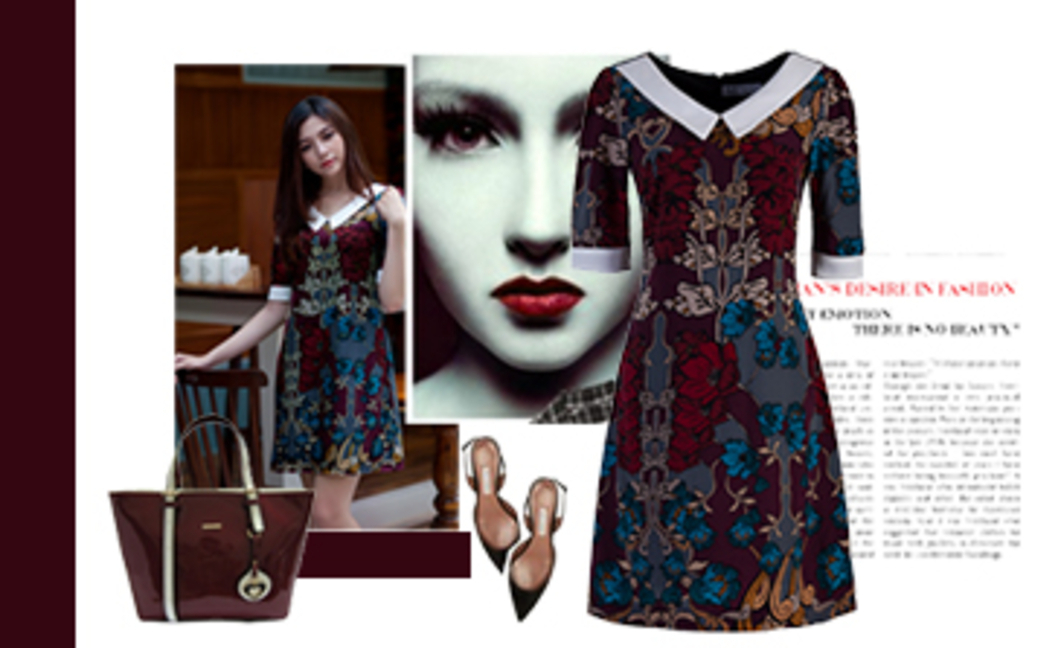 Đầm len Dior hoạ tiết tiger đẹp sang Ưu đãi đặc biệt 1600k LienFashio   lien fashion