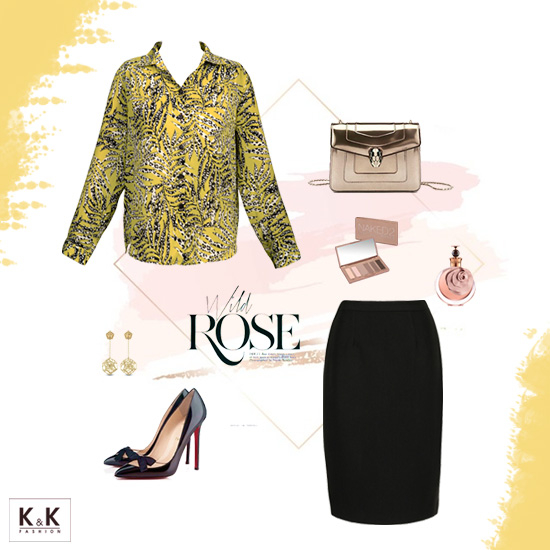 Áo sơ mi họa tiết tay dài ASM03-31