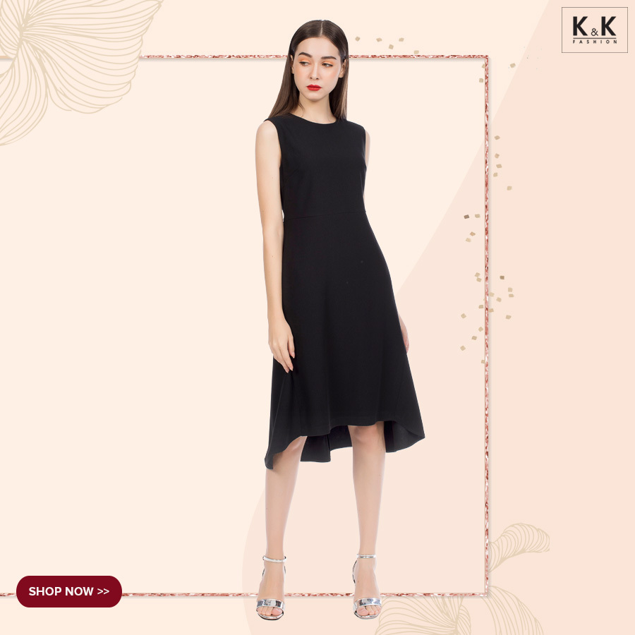 Đầm đuôi cá sát nách KK93-38