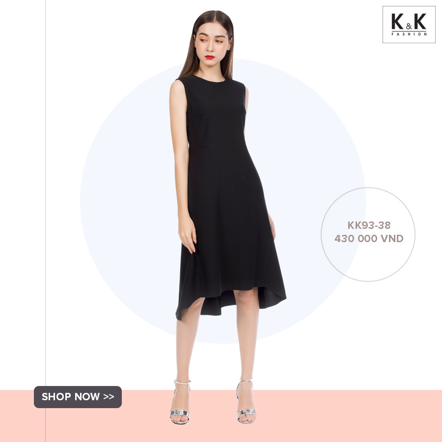 Đầm đuôi cá sát nách KK93-38