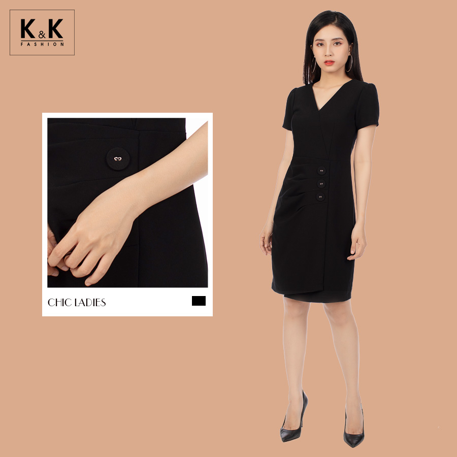 Váy đen dáng ôm sang chảnh KK95-26