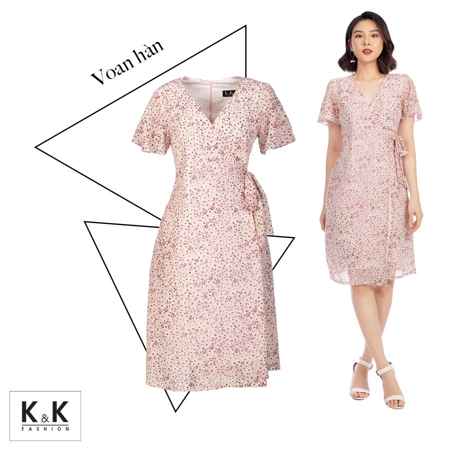 Đầm voan xu hướng công sở 2020 KK97-13
