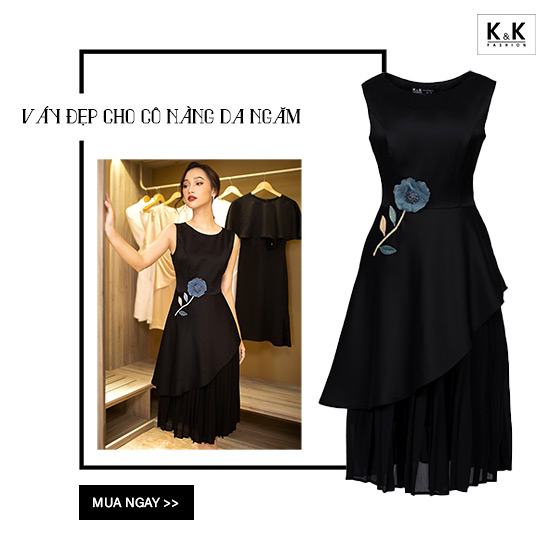 Đầm dạ hội ngắn cao cấp màu đen giá rẻ bán ở tại tphcm