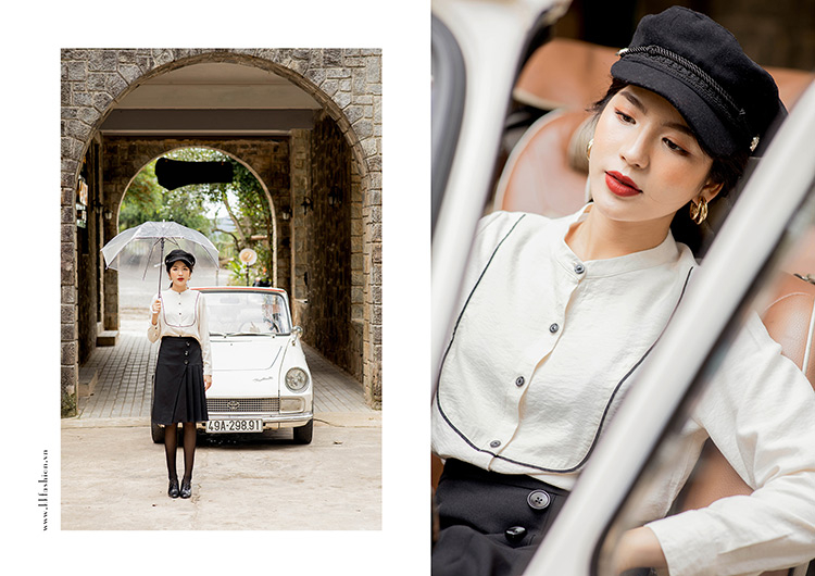 Áo sơ mi tay dài cổ viền ASM05-17