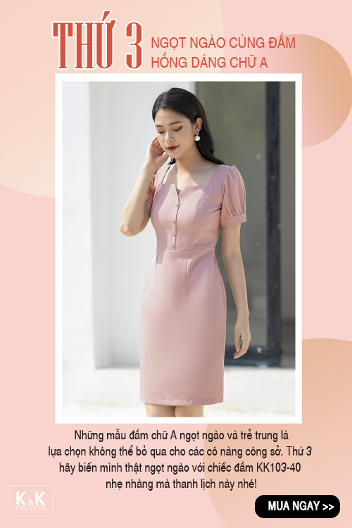7 ngày mặc đẹp cùng cô nàng công sở K&K Fashion