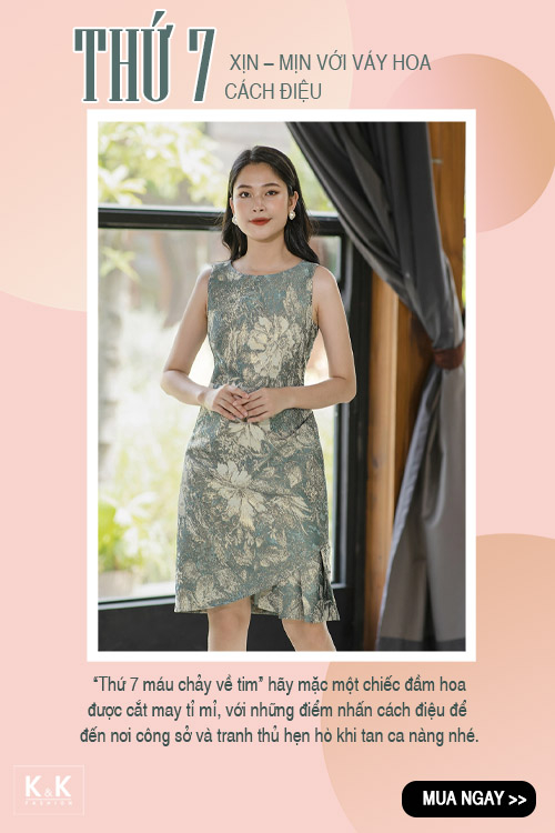 7 ngày mặc đẹp cùng cô nàng công sở K&K Fashion