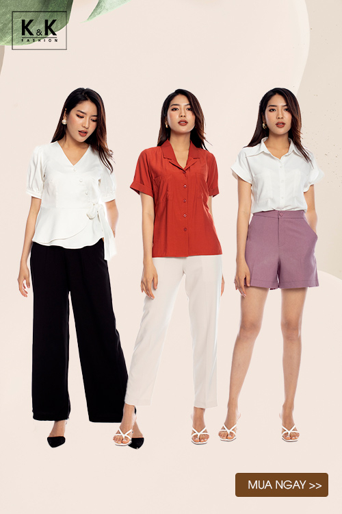 Áo sơ mi/blouse công sở mùa hè đẹp mê ly