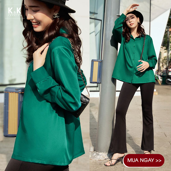 Áo sơ mi lụa hàn quốcASM06-40