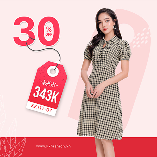 K&K Fashion giảm giá lên đến 70%