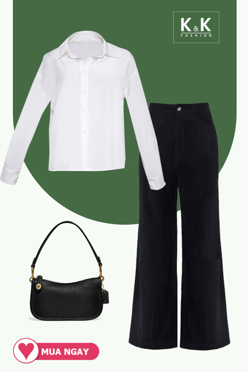 Áo sơ mi trắng nữ công sở tay dài ASM11-31