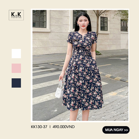 5 lưu ý khi chọn váy đầm xòe ngày hè KK130-37